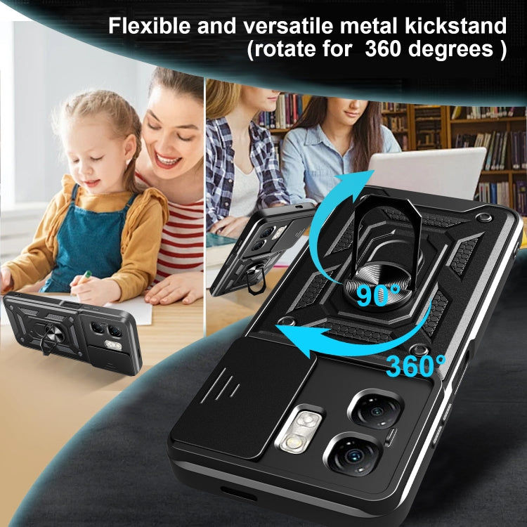 For Infinix Smart 9 / Hot 50i Sliding Camera Cover Design TPU+PC Phone Case(Rose Gold) - free shipping - PMC TechLife - Order now!