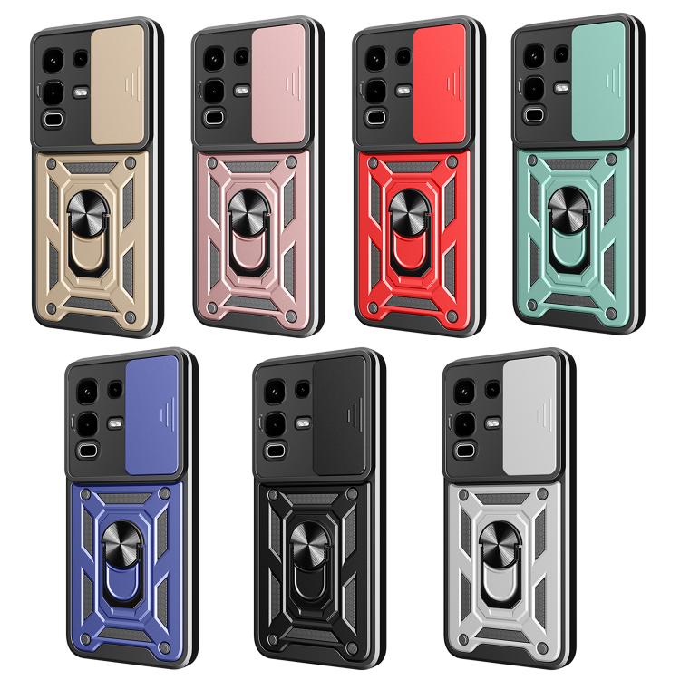 For Infinix Note 50s Sliding Camera Cover Design TPU+PC Phone Case(Blue) - free shipping - PMC TechLife - Order now!