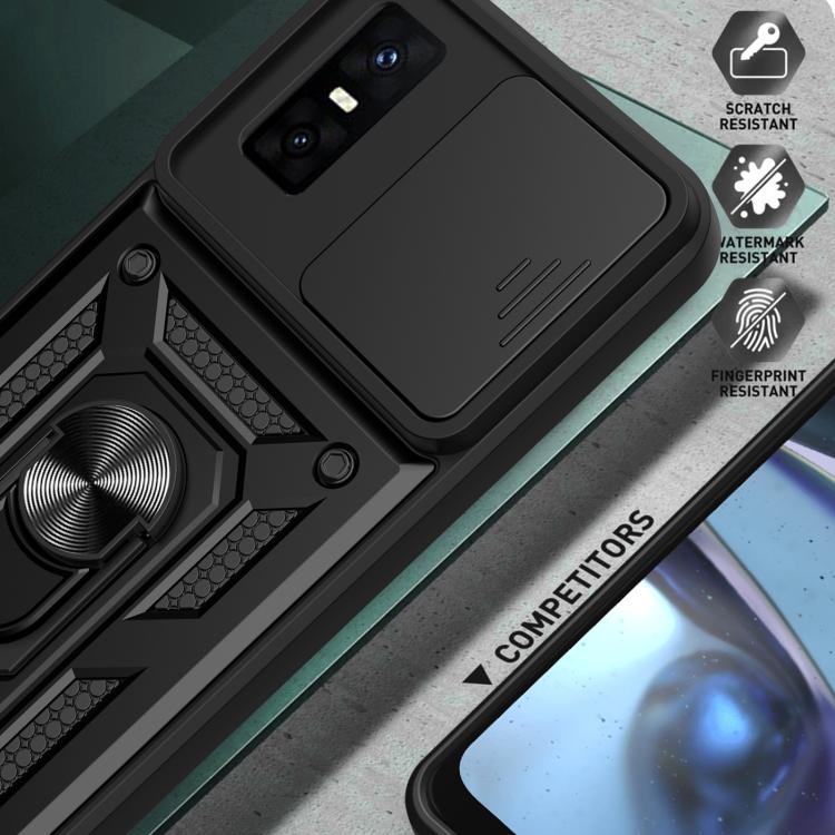 For Infinix GT 30 Pro Sliding Camera Cover Design TPU+PC Phone Case(Silver) - free shipping - PMC TechLife - Order now!