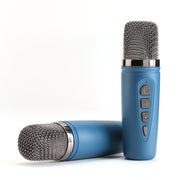 T&G TG542 LED Flash Wireless Bluetooth Karaoke Speaker with Microphone(Red)