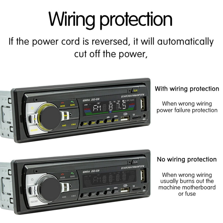 JSD-530 Bluetooth 5.0 Car MP3 Player Support FM / Smart Voice Assistant / Mobile APP - Car MP3 & MP4 & MP5 by PMC TechLife | Online Shopping South Africa | PMC TechLife | Buy Now Pay Later Mobicred