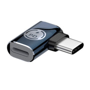 8 Pin to USB-C / Type-C Male Adapter Supports Charging & Data Transmission, Style:Side Bend