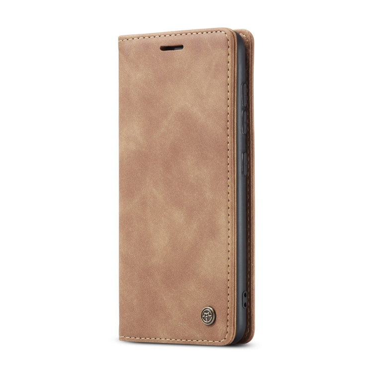 For Samsung Galaxy A31 CaseMe-013 Multifunctional Retro Frosted Horizontal Flip Leather Case with Card Slot & Holder & Wallet(Brown) - free shipping - PMC Jewellery - Order now!
