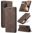 For Samsung Galaxy A41 CaseMe-013 Multifunctional Retro Frosted Horizontal Flip Leather Case with Card Slot & Holder & Wallet(Coffee) - free shipping - PMC Jewellery - Order now!