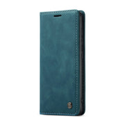 For Samsung Galaxy A41 CaseMe-013 Multifunctional Retro Frosted Horizontal Flip Leather Case with Card Slot & Holder & Wallet(Blue)