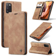 For Samsung Galaxy A41 CaseMe-013 Multifunctional Retro Frosted Horizontal Flip Leather Case with Card Slot & Holder & Wallet(Brown) - free shipping - PMC Jewellery - Order now!