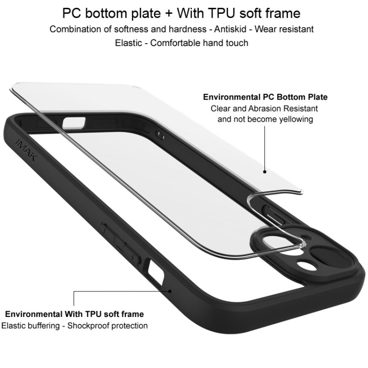 For iPhone 15 Pro Max imak UX-9A Series Four-corner Airbag Shockproof Phone Case