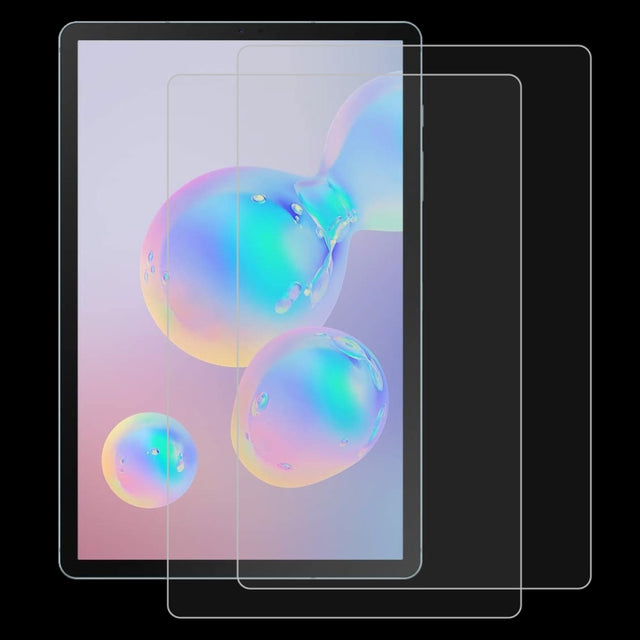 For Samsung Galaxy Tab S7+ / S9 FE+ 2pcs 9H HD Explosion-proof Tempered Glass Film