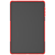 For Samsung Galaxy Tab S9+ Tire Texture TPU + PC Tablet Case(Red)