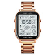 SKMEI 1888 Multifunctional Men 30M Waterproof Sports Stainless Steel Digital Wrist Watch(Rose Gold) - free shipping - PMC TechLife - Order now!