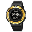 SKMEI 2010 Multifunctional Men 50M Waterproof Luminous Digital Wrist Watch(Gold) - free shipping - PMC TechLife - Order now!
