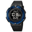 SKMEI 2010 Multifunctional Men 50M Waterproof Luminous Digital Wrist Watch(Dark Blue) - free shipping - PMC TechLife - Order now!