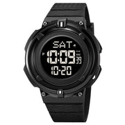 SKMEI 2010 Multifunctional Men 50M Water-resistant Luminous Digital Wrist Watch(Black)