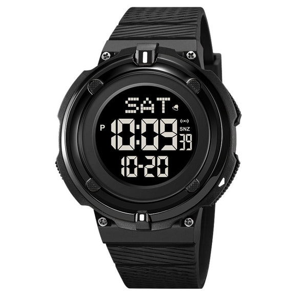 SKMEI 2010 Multifunctional Men 50M Water-resistant Luminous Digital Wrist Watch(Black)