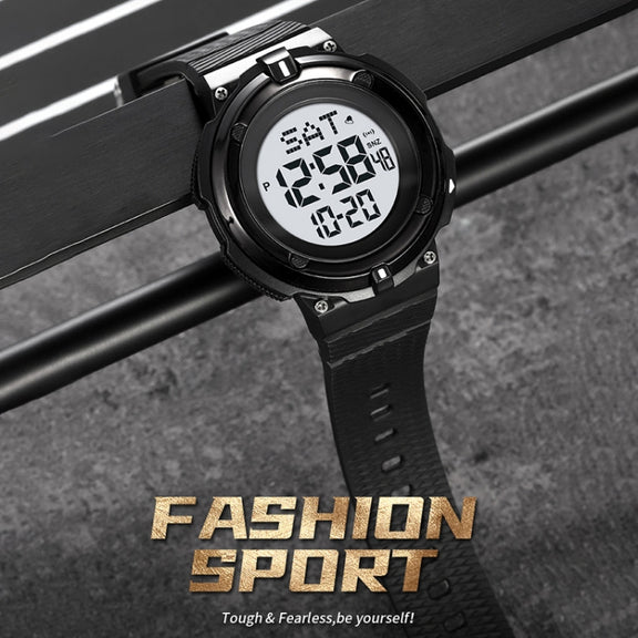 SKMEI 2010 Multifunctional Men 50M Water-resistant Luminous Digital Wrist Watch(Dark Blue)