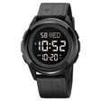 SKMEI 2047 Multifunctional Men 50M Waterproof Sports Digital Wrist Watch(Black) - free shipping - PMC TechLife - Order now!