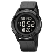 SKMEI 2047 Multifunctional Men 50M Water-resistant Sports Digital Wrist Watch(Black)