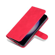 For Samsung Galaxy S24 5G AZNS Skin Feel Calf Texture Flip Leather Phone Case(Red)