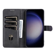 For Samsung Galaxy S24+ 5G AZNS Skin Feel Calf Texture Flip Leather Phone Case(Black)