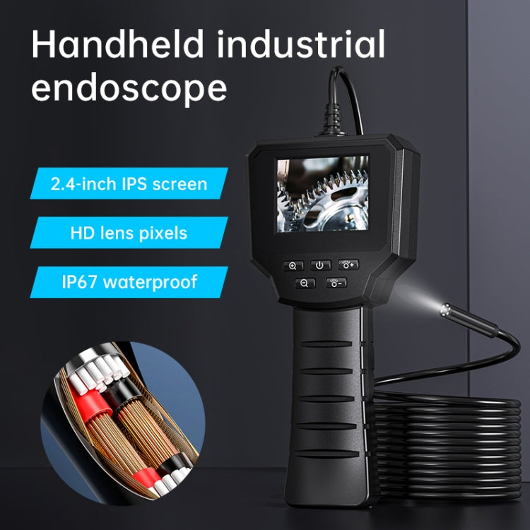 128AV 8mm Lenses Industrial Pipeline Endoscope with 2.4 inch Screen, Spec:1m Tube -  by PMC TechLife | Online Shopping South Africa | PMC TechLife | Buy Now Pay Later Mobicred