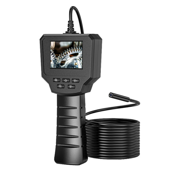 128AV 8mm Lenses Industrial Pipeline Endoscope with 2.4 inch Screen, Spec:1m Tube