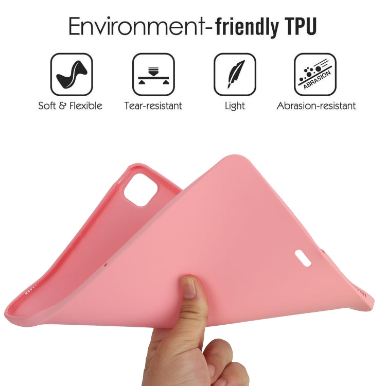 For iPad Air 11 2024 Oil Spray Skin-friendly TPU Tablet Case(Pink) - iPad Air 11 2024 Cases by PMC TechLife | Online Shopping South Africa | PMC TechLife | Buy Now Pay Later Mobicred