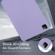For iPad Air 11 2024 / 2025 Oil Spray Skin-friendly TPU Tablet Case(Purple)