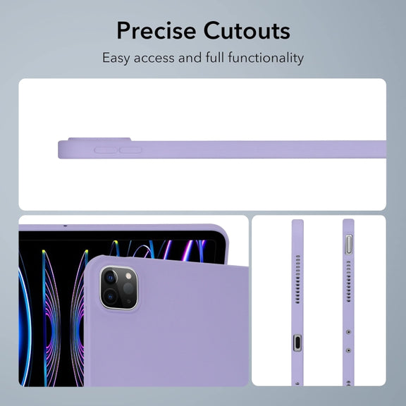 For iPad Air 11 2024 / 2025 Oil Spray Skin-friendly TPU Tablet Case(Purple)