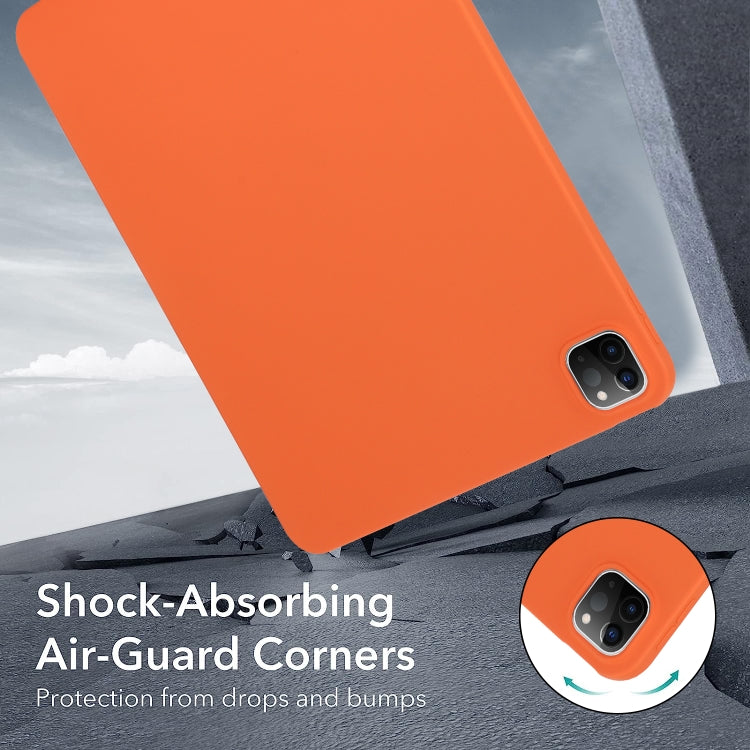 For iPad Air 13 2024 Oil Spray Skin-friendly TPU Tablet Case(Orange) - iPad Air 13 2024 Cases by PMC TechLife | Online Shopping South Africa | PMC TechLife | Buy Now Pay Later Mobicred