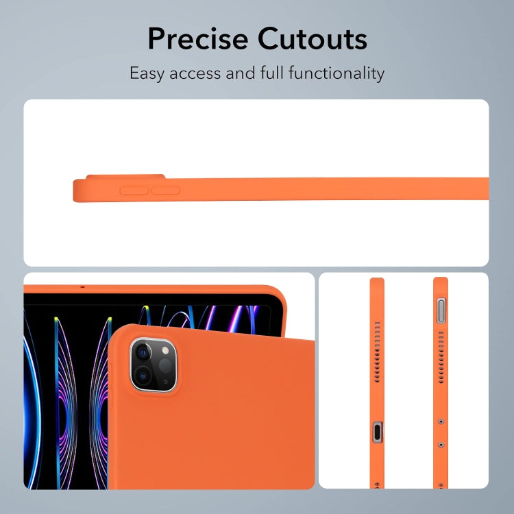 For iPad Air 13 2024 Oil Spray Skin-friendly TPU Tablet Case(Orange) - iPad Air 13 2024 Cases by PMC TechLife | Online Shopping South Africa | PMC TechLife | Buy Now Pay Later Mobicred