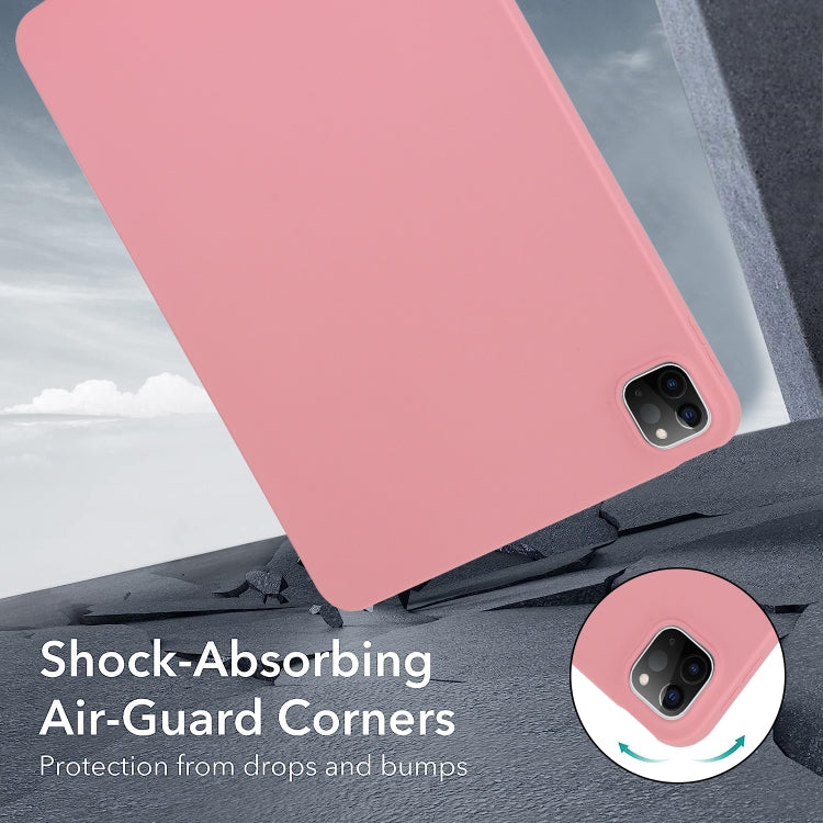 For iPad Air 13 2024 Oil Spray Skin-friendly TPU Tablet Case(Pink) - iPad Air 13 2024 Cases by PMC TechLife | Online Shopping South Africa | PMC TechLife | Buy Now Pay Later Mobicred