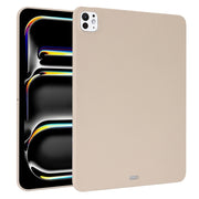 For iPad Pro 11 2024 Oil Spray Skin-friendly TPU Tablet Case(Milk White)