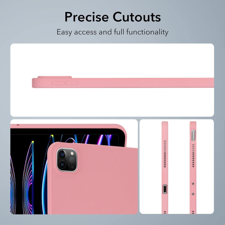For iPad Pro 13 2024 Oil Spray Skin-friendly TPU Tablet Case(Pink) - iPad Pro 13 2024 Cases by PMC TechLife | Online Shopping South Africa | PMC TechLife | Buy Now Pay Later Mobicred