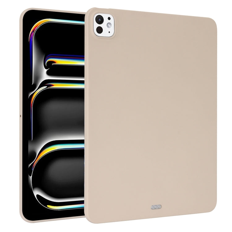 For iPad Pro 13 2024 Oil Spray Skin-friendly TPU Tablet Case(Milk White) - free shipping - PMC TechLife - Order now!