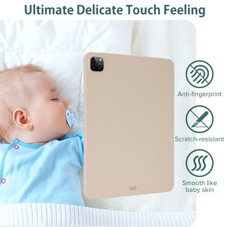For iPad Pro 13 2024 Oil Spray Skin-friendly TPU Tablet Case(Milk White) - free shipping - PMC TechLife - Order now!