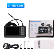 P005 8mm Single Lenses Industrial Pipeline Endoscope with 4.3 inch HD Screen, Spec:3m Tube