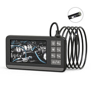 P005 8mm Dual Lenses Industrial Pipeline Endoscope with 4.3 inch HD Screen, Spec:10m Tube