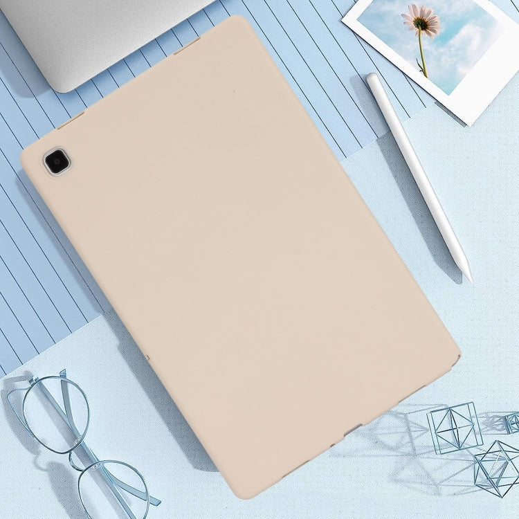 For Samsung Galaxy Tab S9 Oil Spray Skin-friendly TPU Tablet Case(Milk White) - free shipping - PMC Jewellery - Order now!