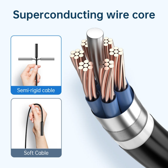YP105 8mm Lenses 2MP HD Industry Endoscope Support Mobile Phone Direct Connection, Length:10m