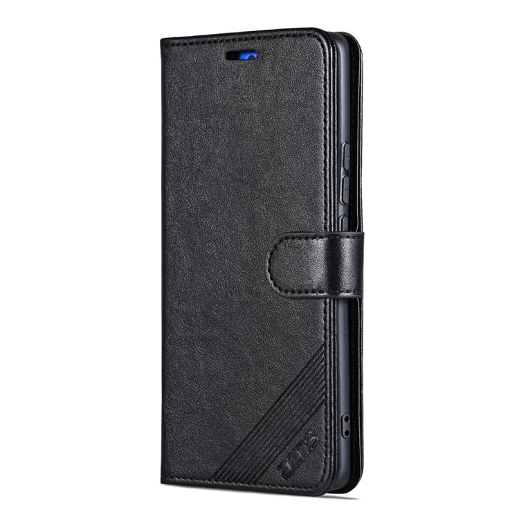 For Xiaomi Redmi K70 / K70 Pro AZNS Sheepskin Texture Flip Leather Phone Case(Black) - K70 Pro Cases by AZNS | Online Shopping South Africa | PMC TechLife | Buy Now Pay Later Mobicred