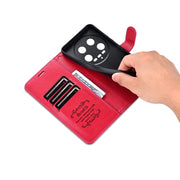 For Xiaomi 14 Ultra AZNS Sheepskin Texture Flip Leather Phone Case(Red)