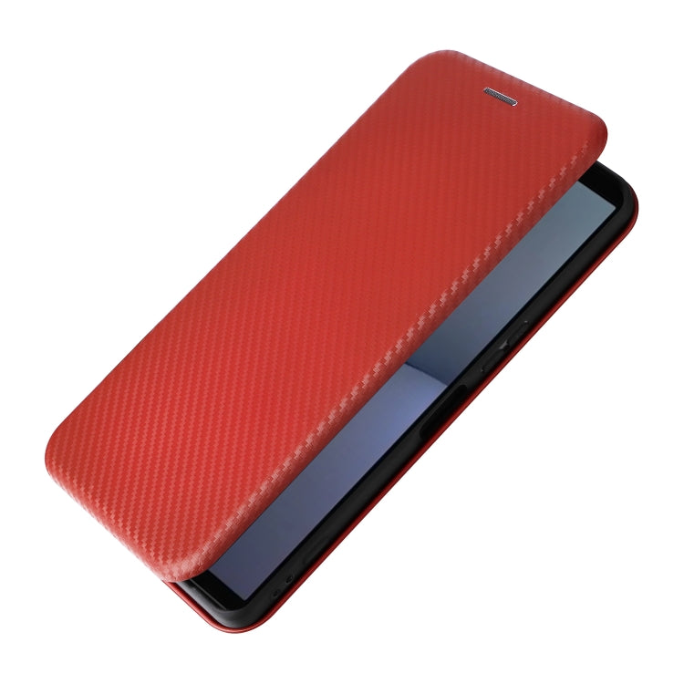 For Sony Xperia 1 VI 2024 Carbon Fiber Texture Flip Leather Phone Case(Brown) - Sony Cases by PMC Jewellery | Online Shopping South Africa | PMC Jewellery | Buy Now Pay Later Mobicred
