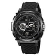 SKMEI 2098 Multifunctional Men 50M Waterproof Thermometer Dual Display Digital Wrist Watch(Black) - free shipping - PMC TechLife - Order now!