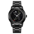 SKMEI 2116 Multifunctional Men 30M Waterproof Fashion Casual Quartz Watch(Black Steel) - free shipping - PMC TechLife - Order now!
