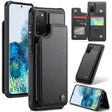 For Samsung Galaxy S20 CaseMe C22 Card Slots Holder RFID Anti-theft Phone Case(Black) - free shipping - PMC Jewellery - Order now!