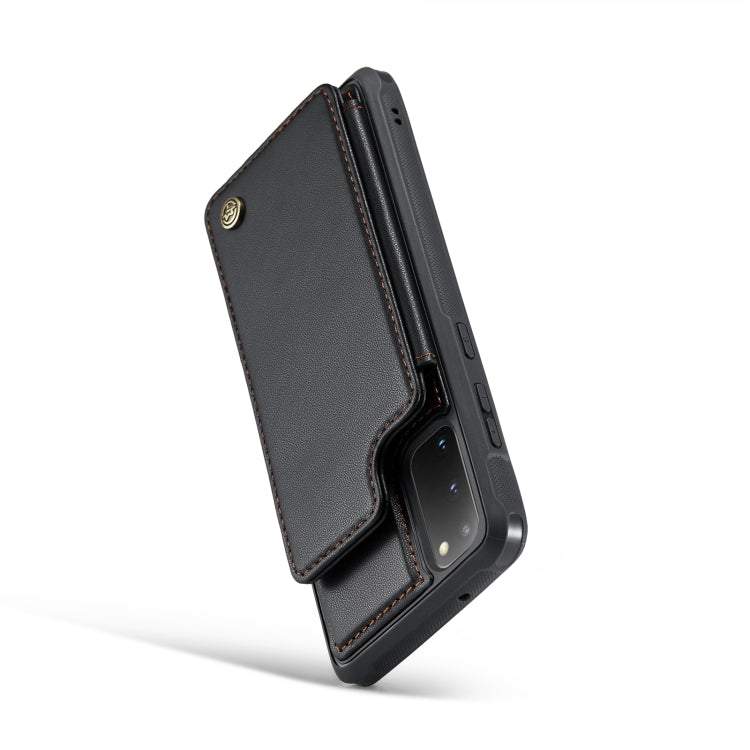 For Samsung Galaxy S20 CaseMe C22 Card Slots Holder RFID Anti-theft Phone Case(Black) - free shipping - PMC Jewellery - Order now!