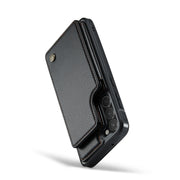 For Samsung Galaxy S23 5G CaseMe C22 Card Slots Holder RFID Anti-theft Phone Case(Black)
