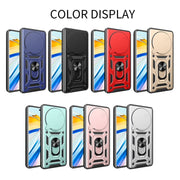 For Xiaomi 14 Ultra Sliding Camera Cover Design TPU Hybrid PC Phone Case(Black)