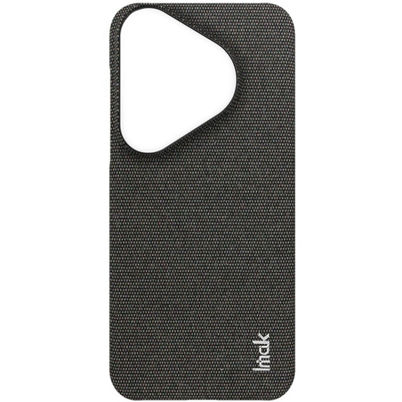 For Huawei Pura 70 Pro / 70 Pro+ imak Ruiyi Series Cloth Texture PU + PC Phone Case(Black)