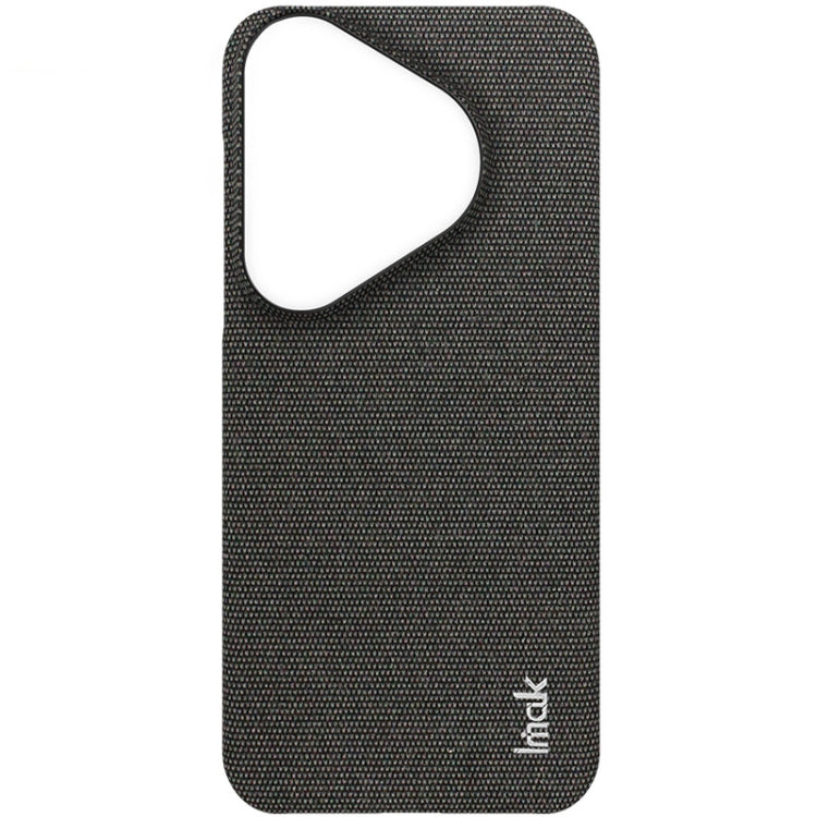 For Huawei Pura 70 Pro / 70 Pro+ imak Ruiyi Series Cloth Texture PU + PC Phone Case(Black)